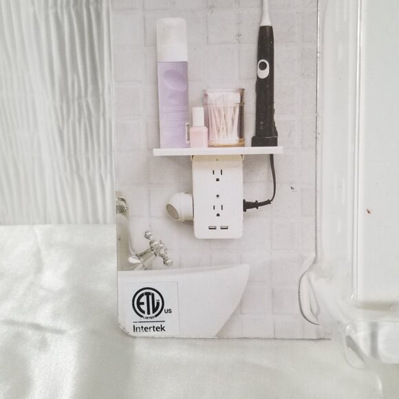 Sharper Image Socket Shelf add a Shelf to any Outlet Brand New - Picture 7 of 13